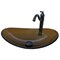 Novatto BABBUCCIA Glass Vessel Bathroom Sink Set, Oil Rubbed Bronze NSFC-324T359ORB - alternate 2
